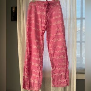 PINK Victoria's Secret Pink Script Lounge Pants